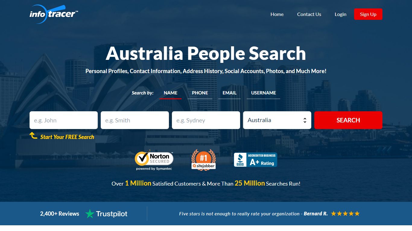 Australia People Search - Find Phone, Email and More - InfoTracer